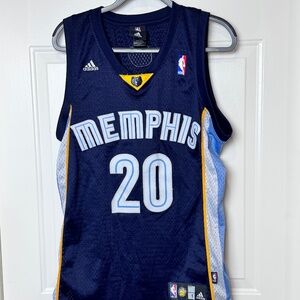 Vintage Memphis Grizzlies Stoudamire #20 Adidas Jersey,  Size Small